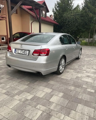 Lexus GS cena 42800 przebieg: 183000, rok produkcji 2007 z Rzeszów małe 106